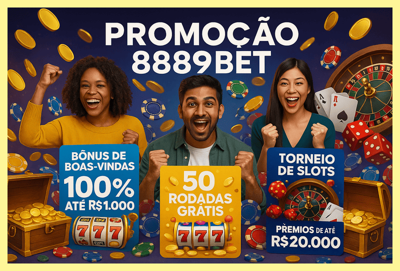 O bônus promocional 8889BET é uma ótima maneira de começar sua aventura