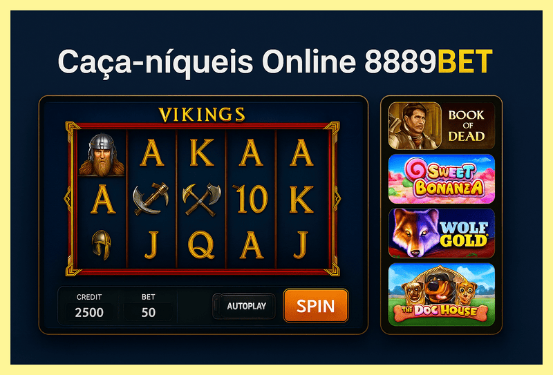 Jogos de Slot no Casino Online 8889BET