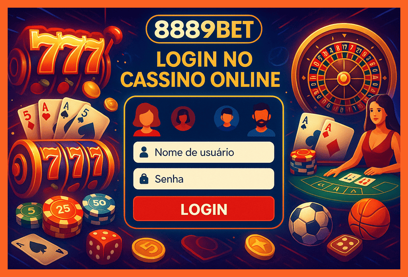 Criar uma nova Conta no plataforma 8889BET